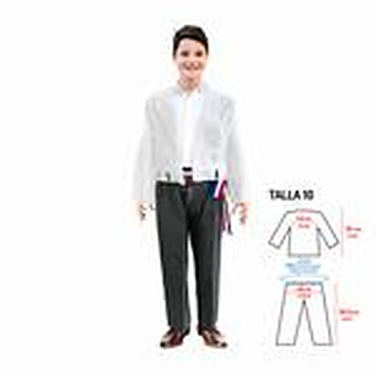 Traje Huaso Elegante T10 Blanco X1Uni