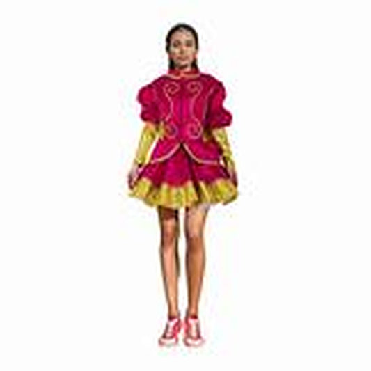 Traje Caporal Mujer S Rojo