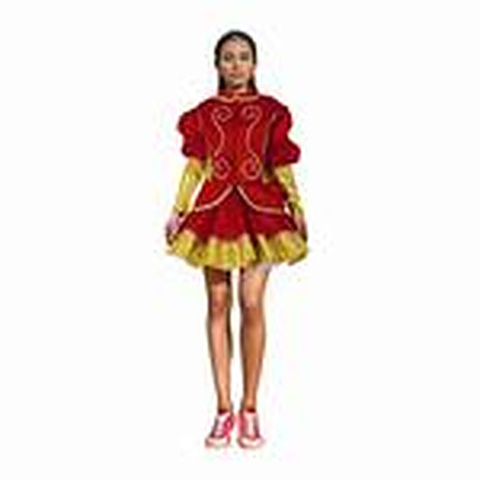 Traje Caporal Mujer L Rojo