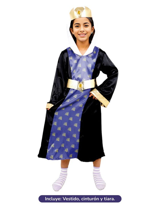 Disfraz Reina Medieval Infantil