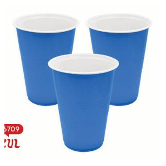 Vaso Azul 450Ml X10Uni