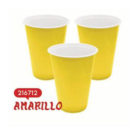 Vaso Amarillo 450Ml X10Uni