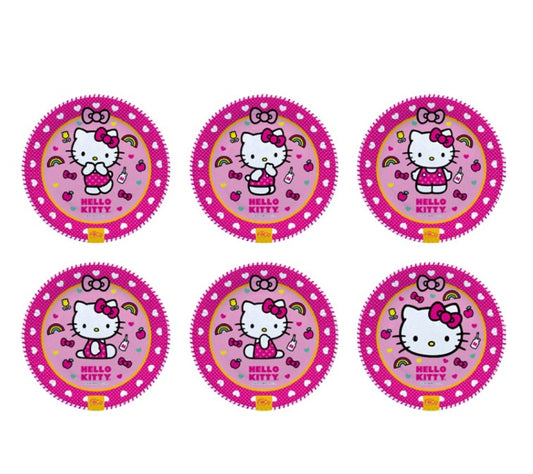 PLATOS REDONDO HELLO KITTY X6UNI