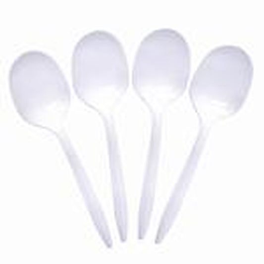 Cuchara Plastico Blanco X100