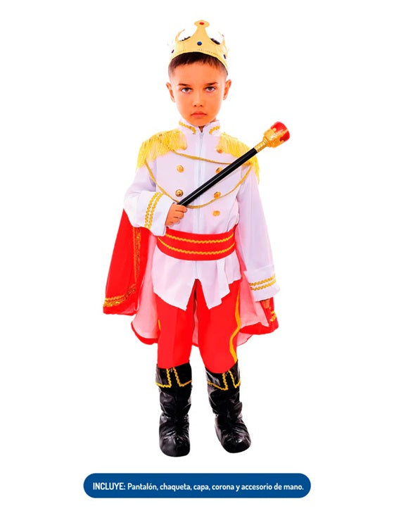 Disfraz Príncipe Blanco Niño