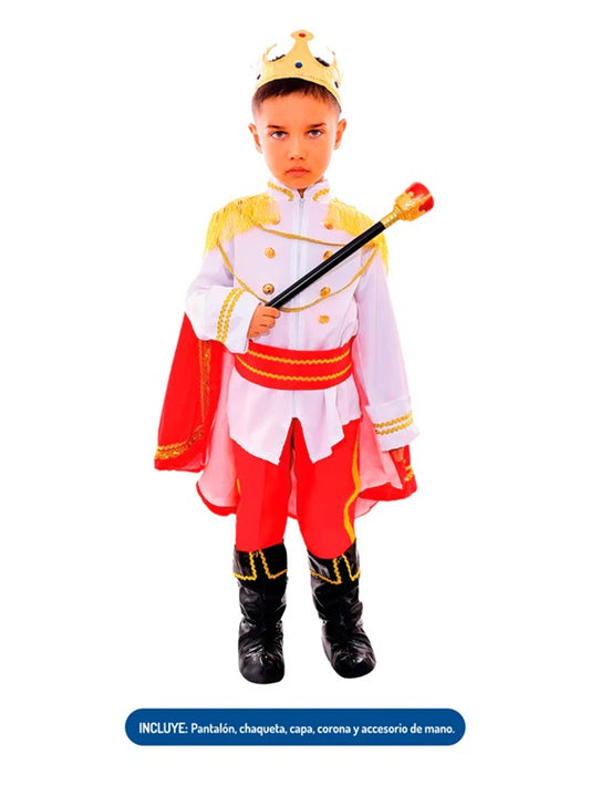 Disfraz Príncipe Blanco Niño