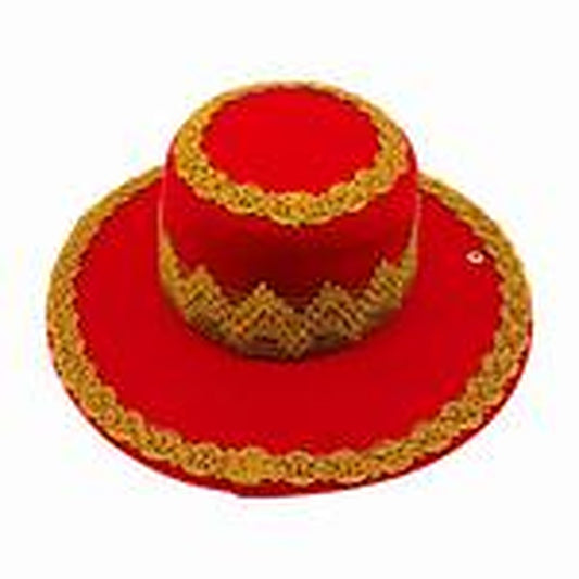 Gorro Caporal Hombre Adulto Rojo X1Uni