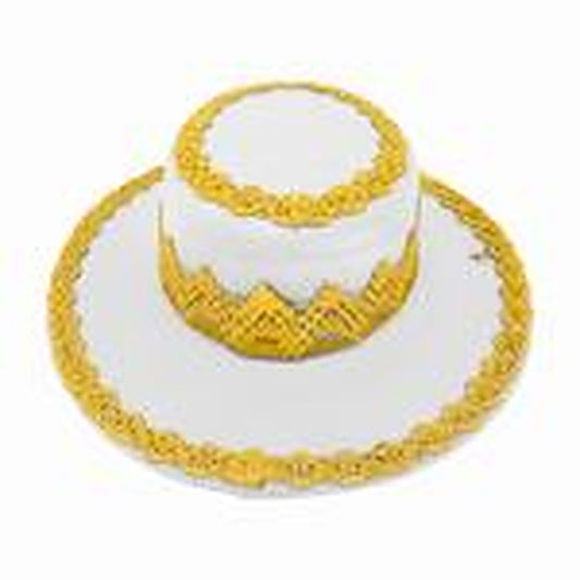 Gorro Caporal Hombre Adulto Blanco X1Uni