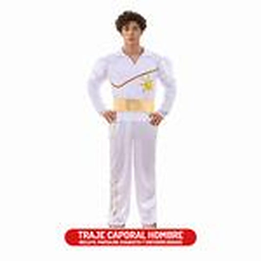 Traje Caporal Hombre M Blanco