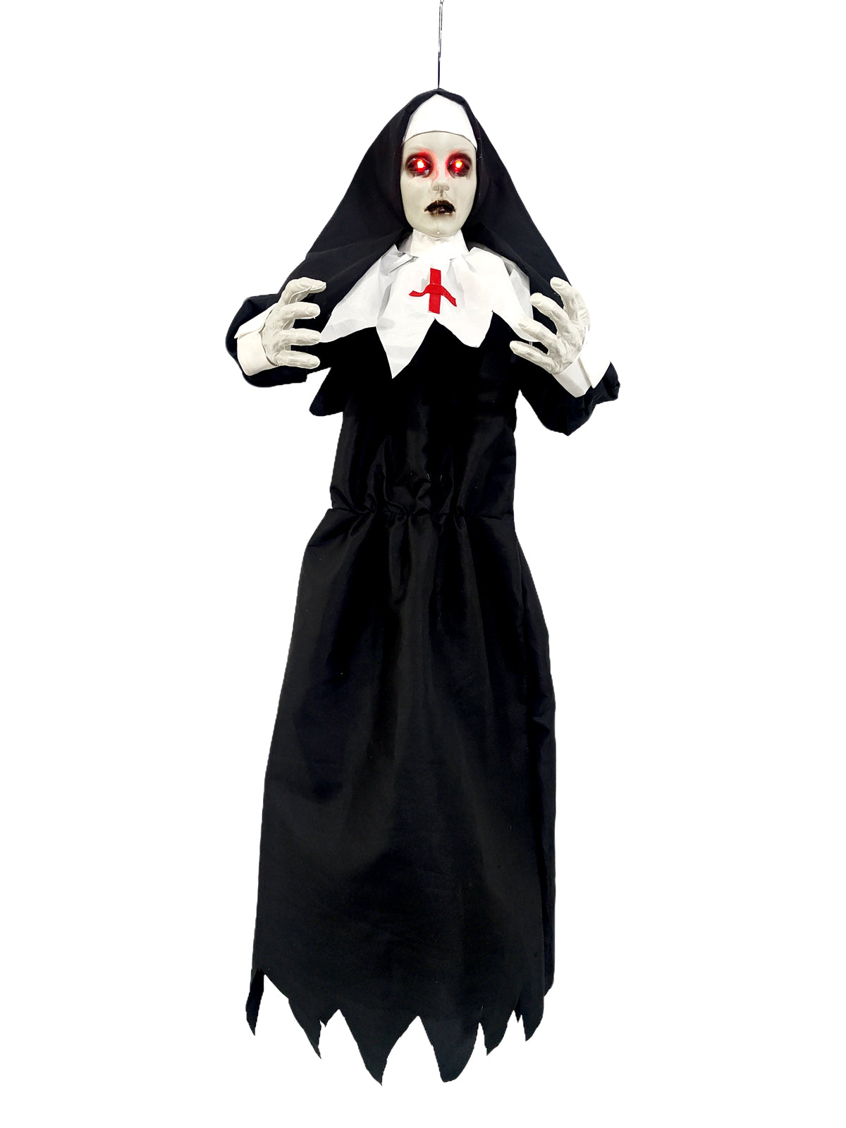 Monja Colgada Animatronics 120Cm X1Uni - Don Cotillon