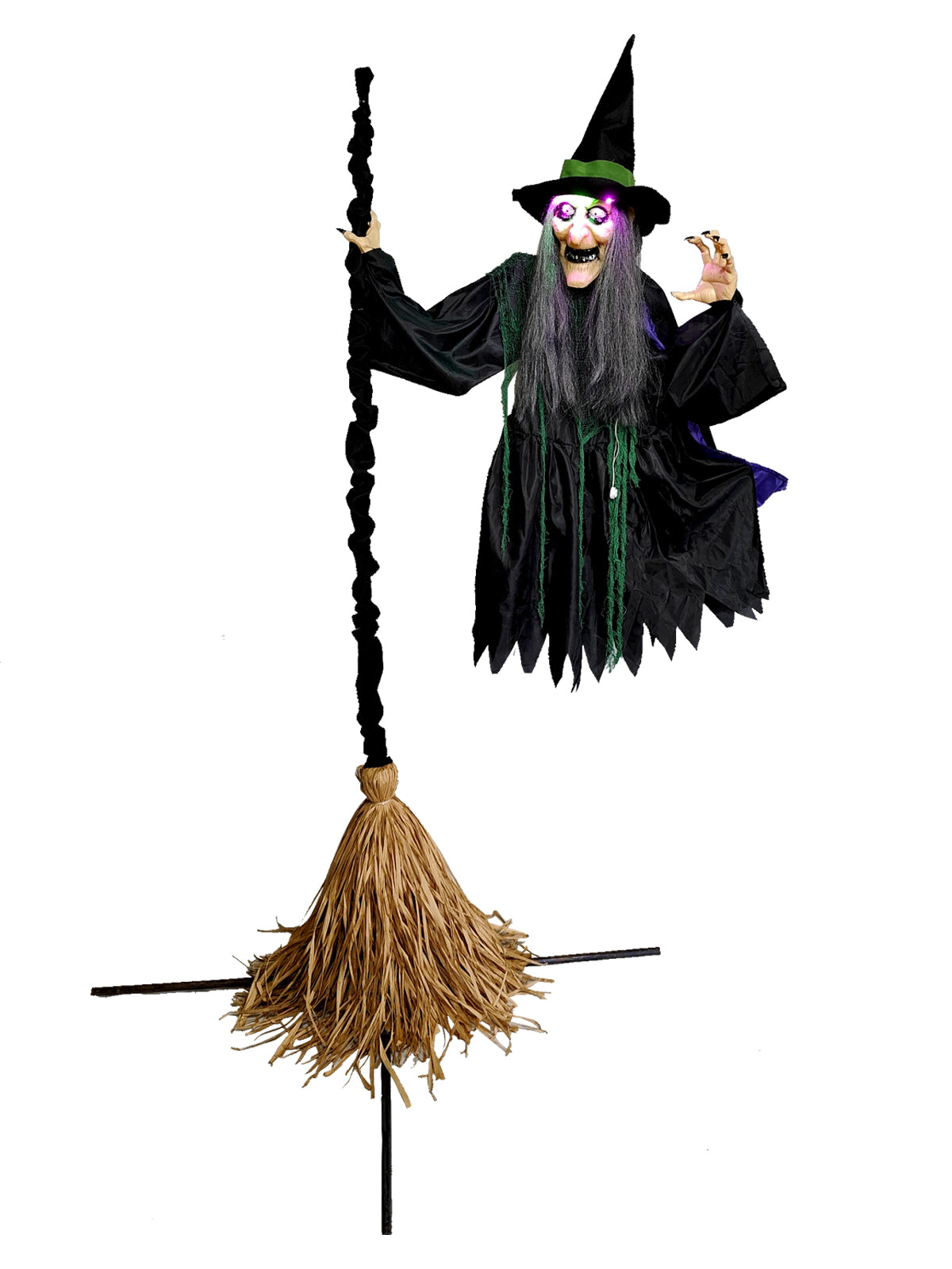 Bruja Flotando Animatronics 183Cm X1Uni - Don Cotillon
