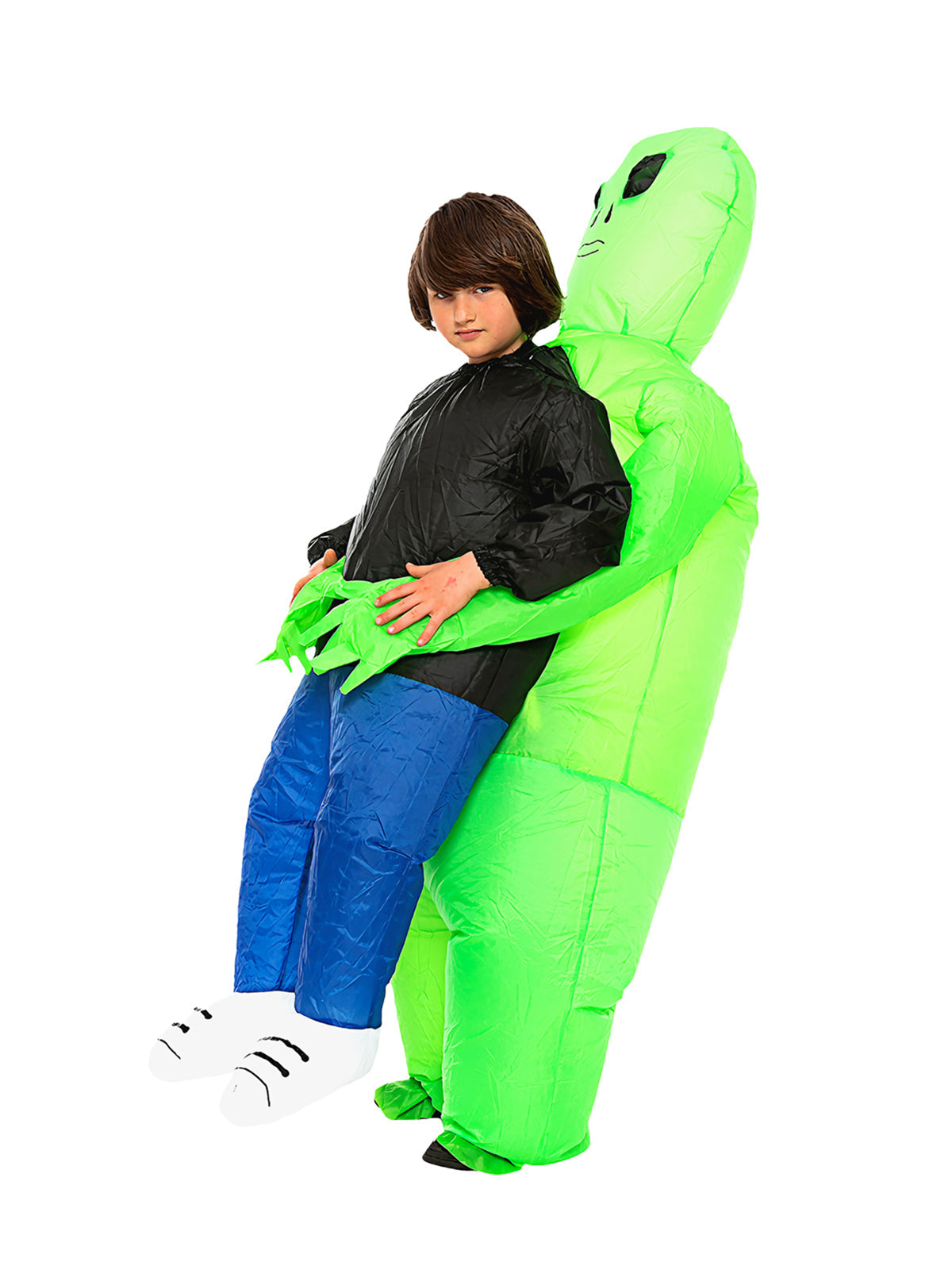 Traje Infantil Inflable Alien 120-150Cm X1Uni - Don Cotillon