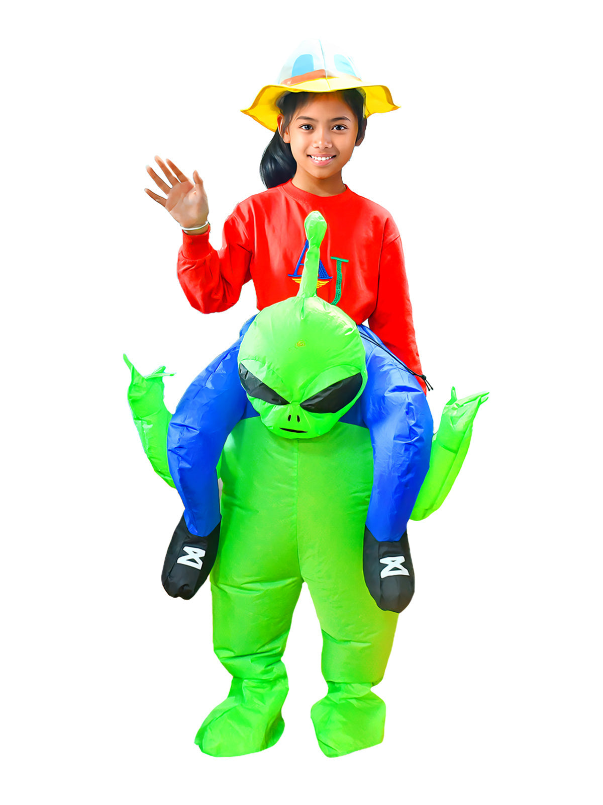 Traje Infantil Inflable Alien Ride 120-150Cm X1Uni - Don Cotillon