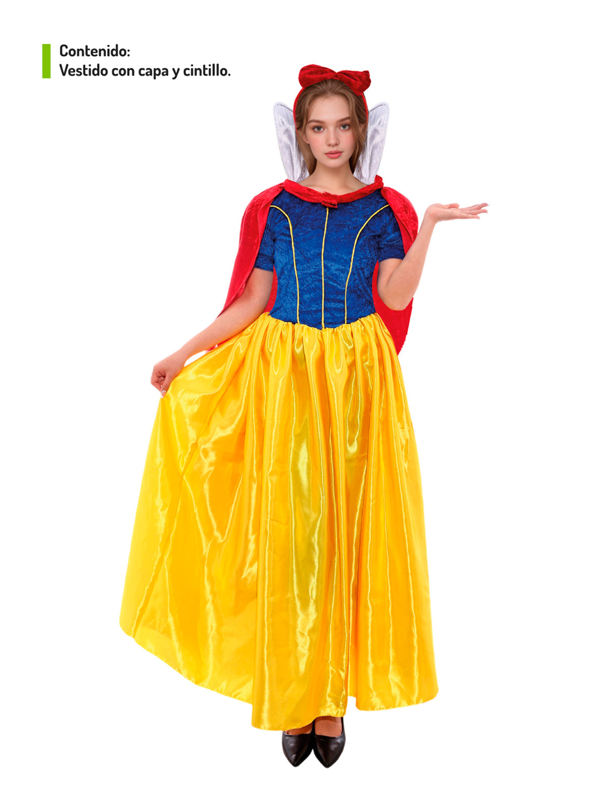 Traje Princesa Azul M - Don Cotillon