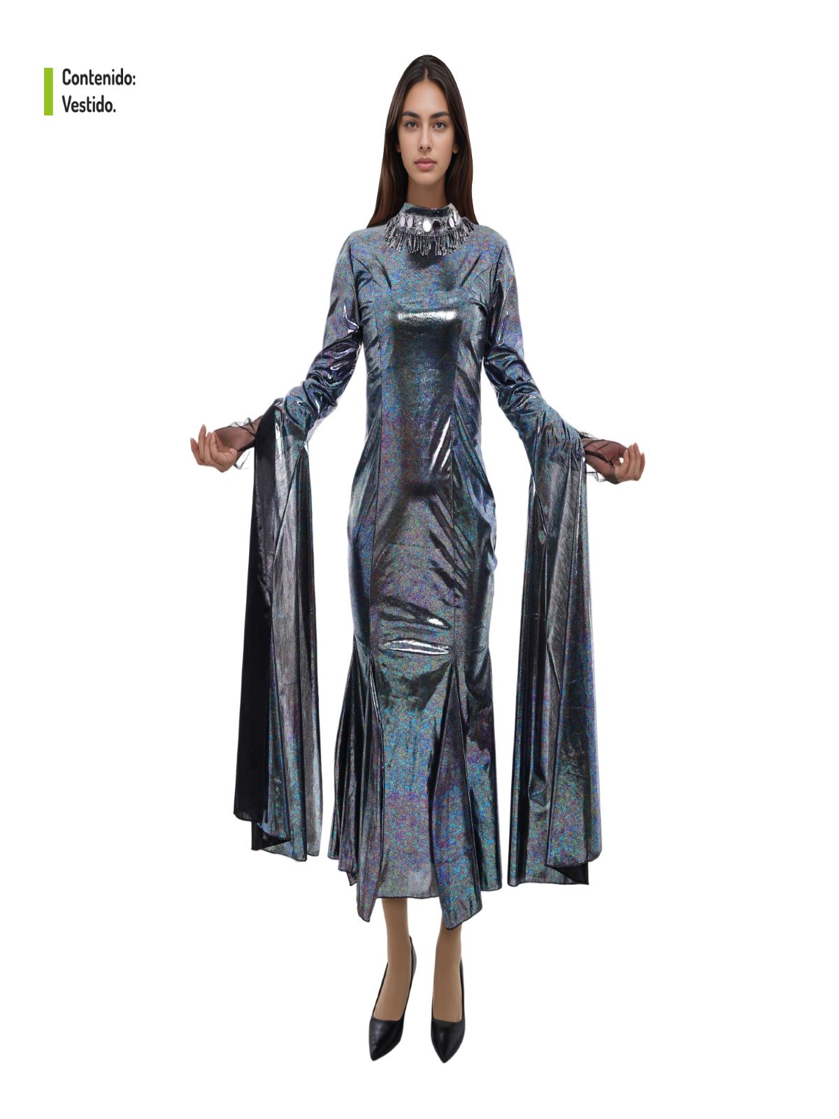 Traje Princesa Oscura S - Don Cotillón