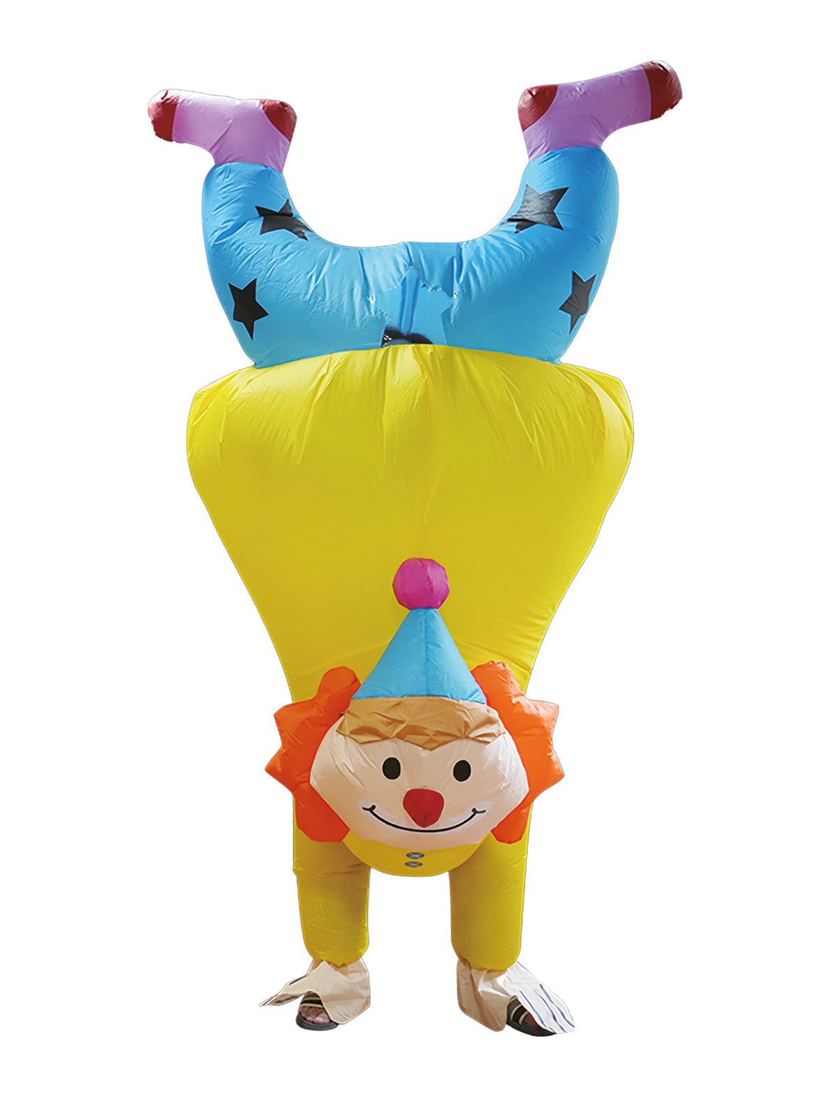 Traje Adulto Inflable Payaso Reverso 160-190 cm - Don Cotillón