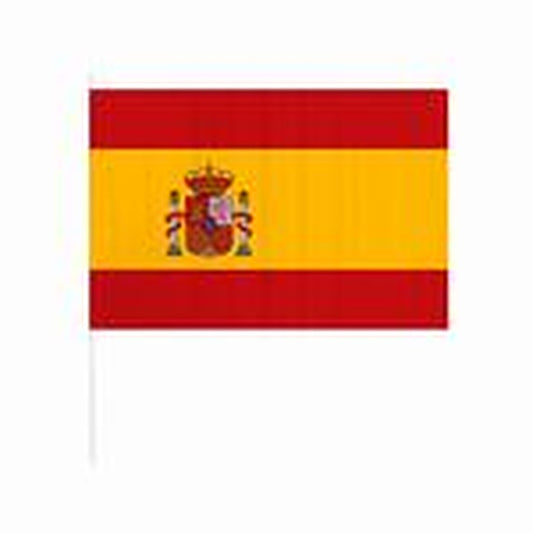 Bandera España 60X90 Palito X1Uni