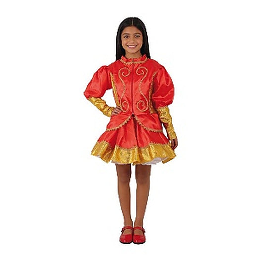 Traje Caporal Mujer 5-6 Rojo