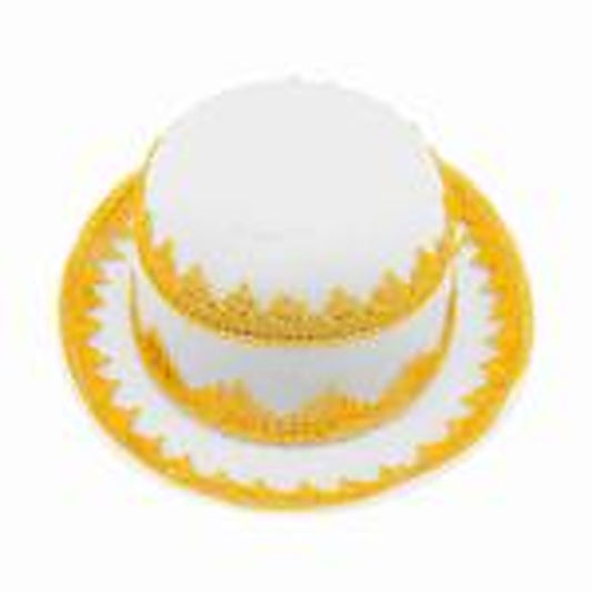 Gorro Caporal Mujer Infantil Blanco X1Uni