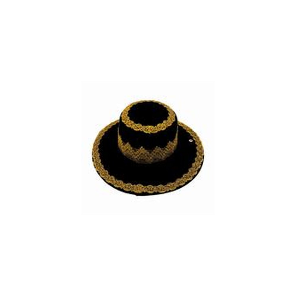Gorro Caporal Hombre Infantil Negro X1Uni | Don Cotillon