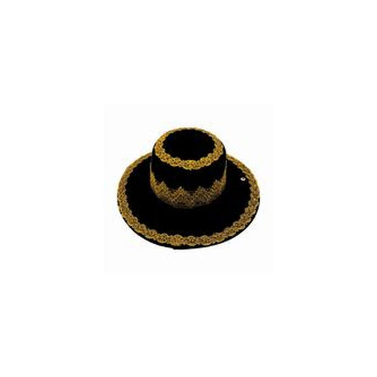 Gorro Caporal Hombre Infantil Negro X1Uni | Don Cotillon
