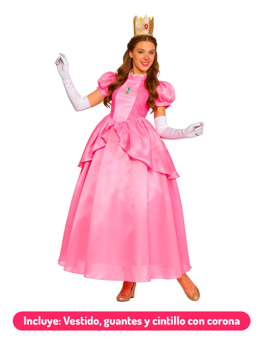 Traje Princesa Fucsia S - Don Cotillon