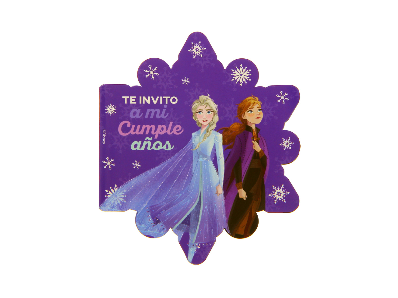 Tarjeta Invitación Frozen X 6