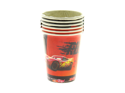 Vaso Cars X 6