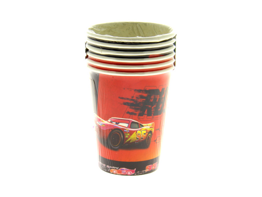 Vaso Cars X 6