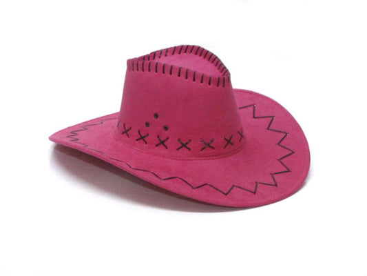Gorro Cowboy Americano Fucsia - Airy - Carnaval Online