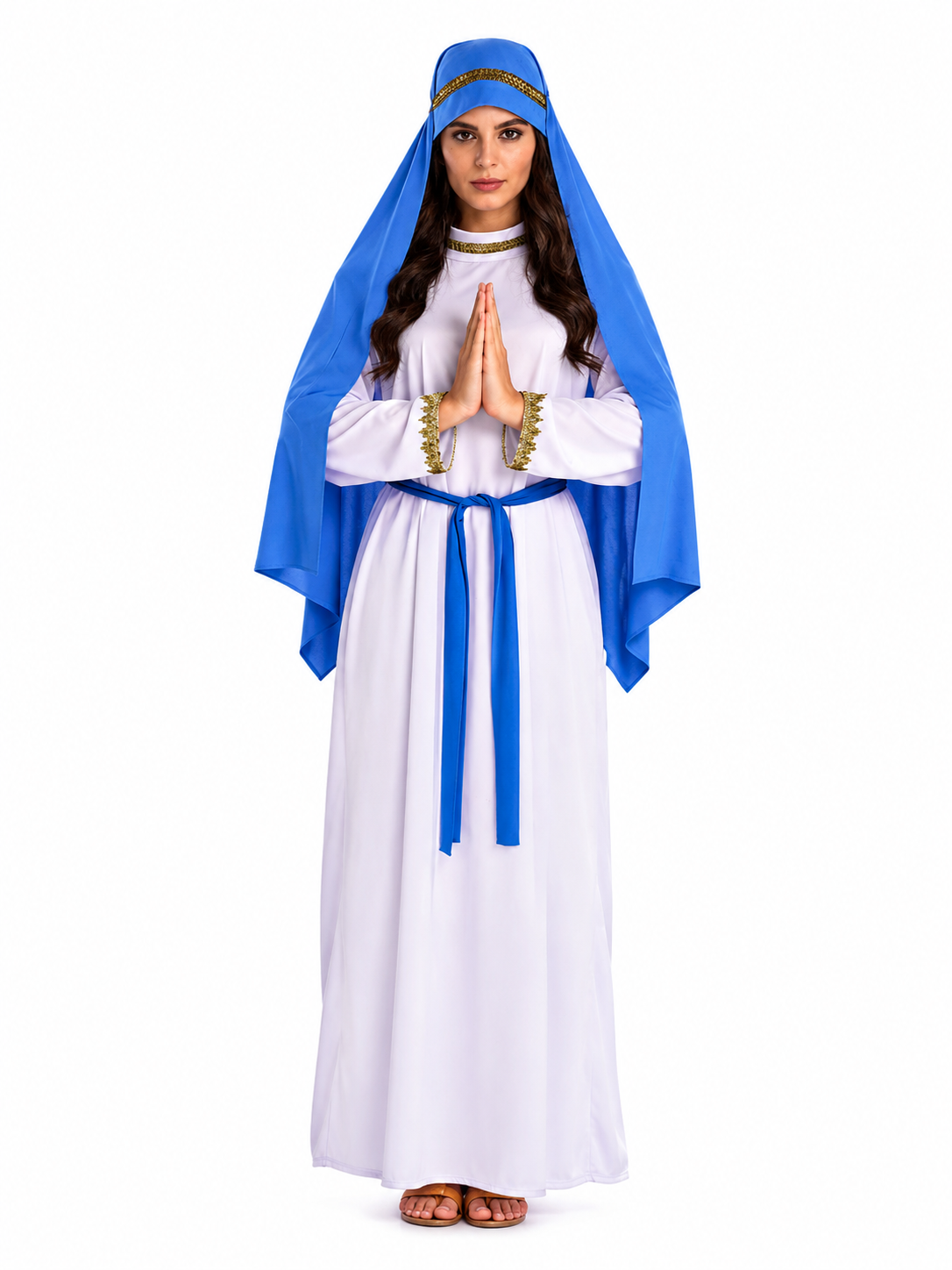 DISFRAZ VIRGEN MARIA