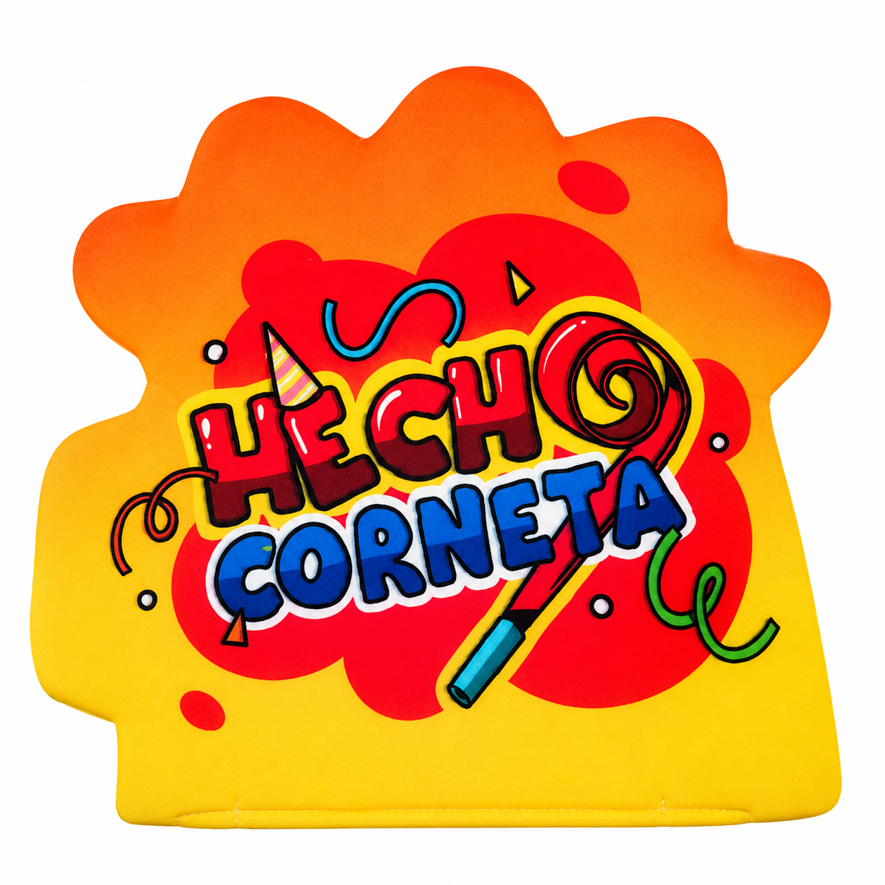 GORRO ESPUMA "HECHO CORNETA"