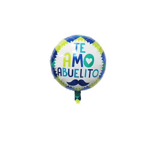 Globo Metalizado Te Amo Abuelito