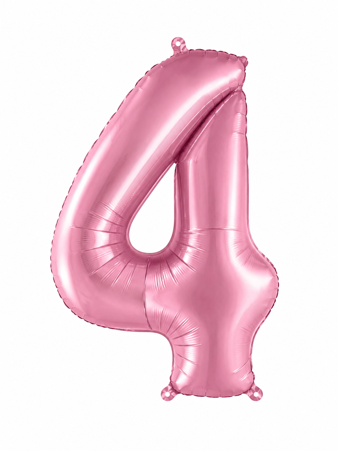 NUMERO DE GLOBO 4 ROSADO 32"