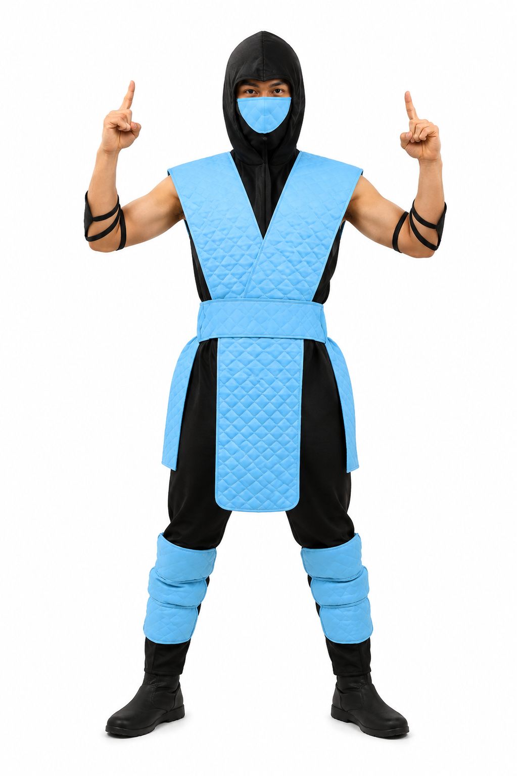 DISFRAZ NINJA AZUL