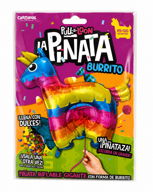 PIÑATA GLOBO BURRITO