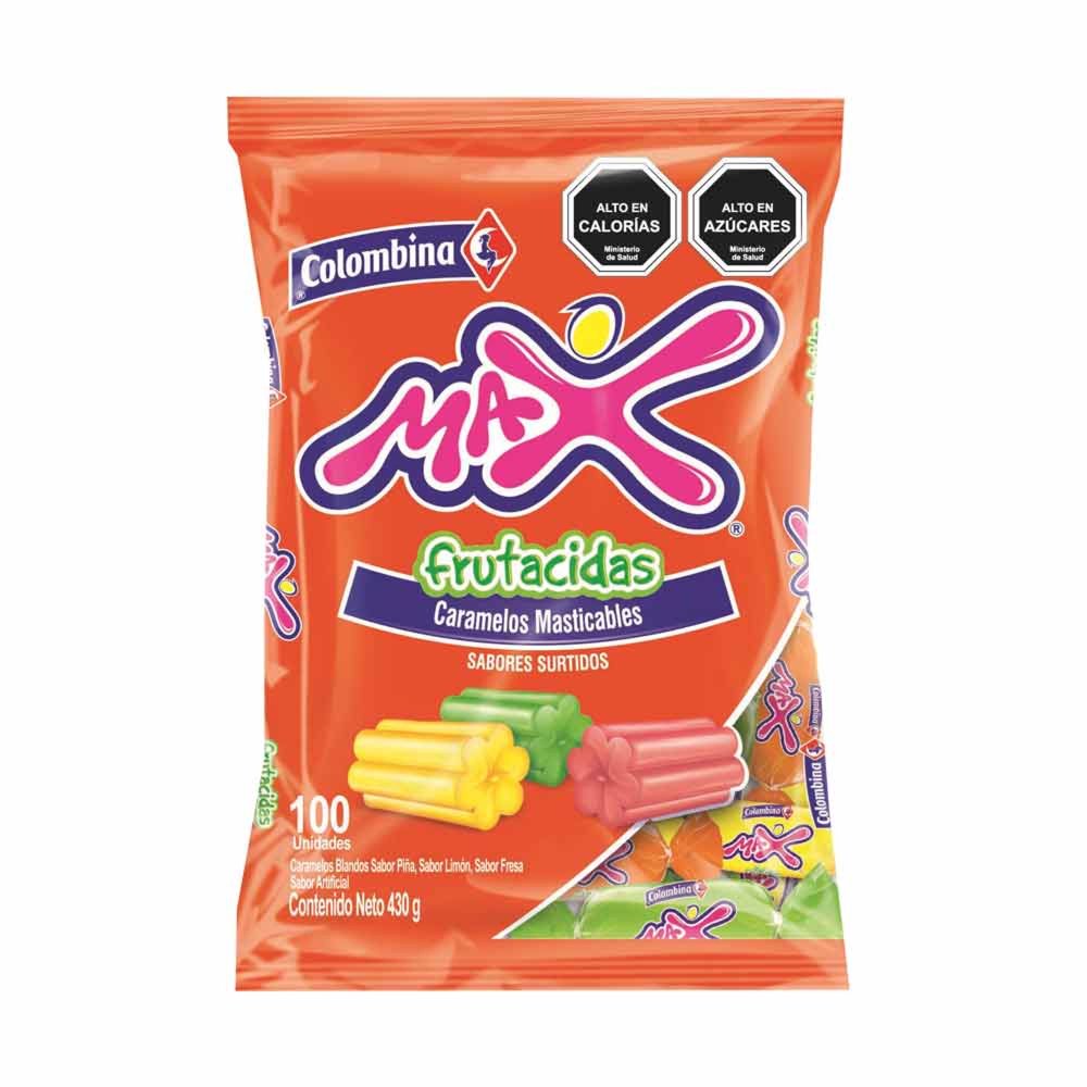 Masticable Max Frutacidas Colombina