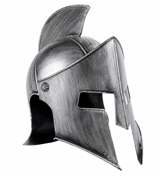 GORRO CASCO ROMANO MASCARA DORADO