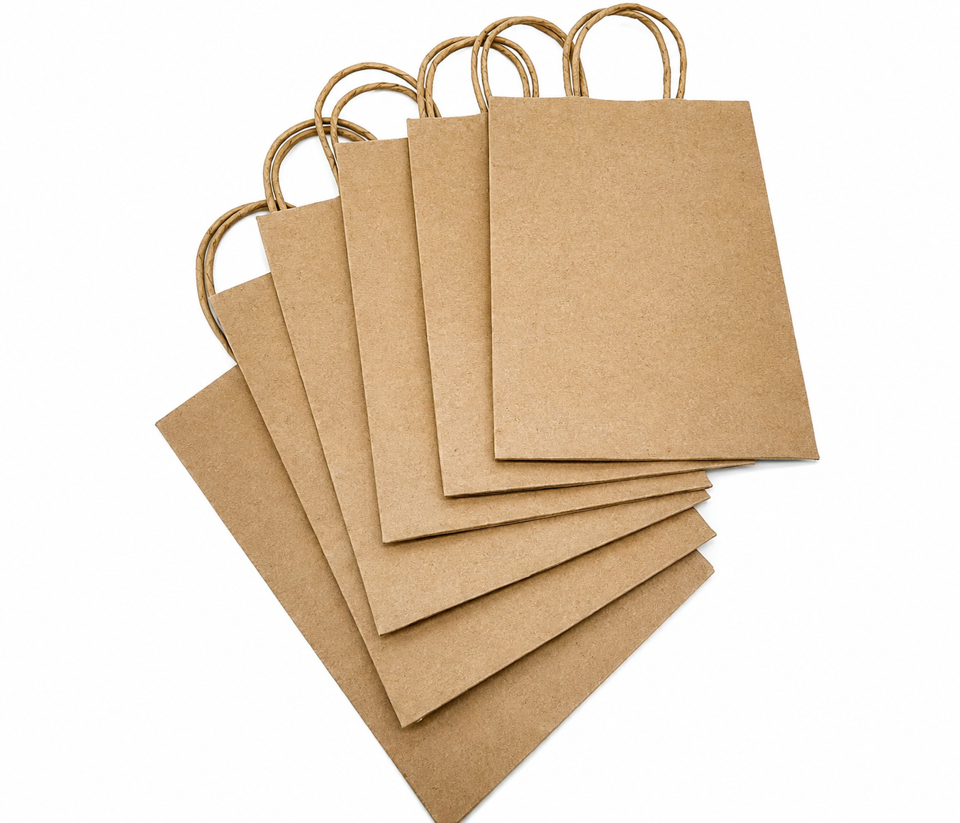 BOLSA PAPEL X6 15x22x8cm KRAFT