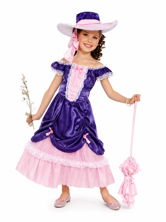 DISFRAZ DAMA SUREÑA NIÑA