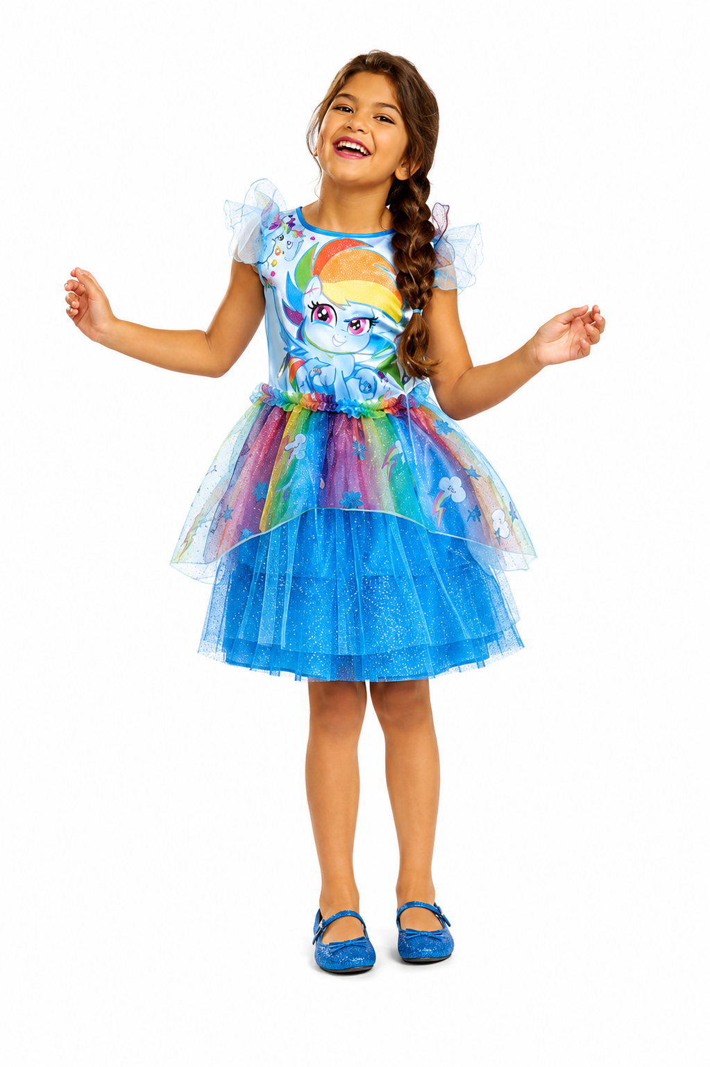 DISFRAZ RAINMOW DASH NIÑA