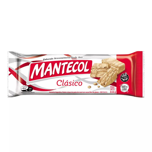 Pasta de Maní Mantecol dulce Clásico 111g
