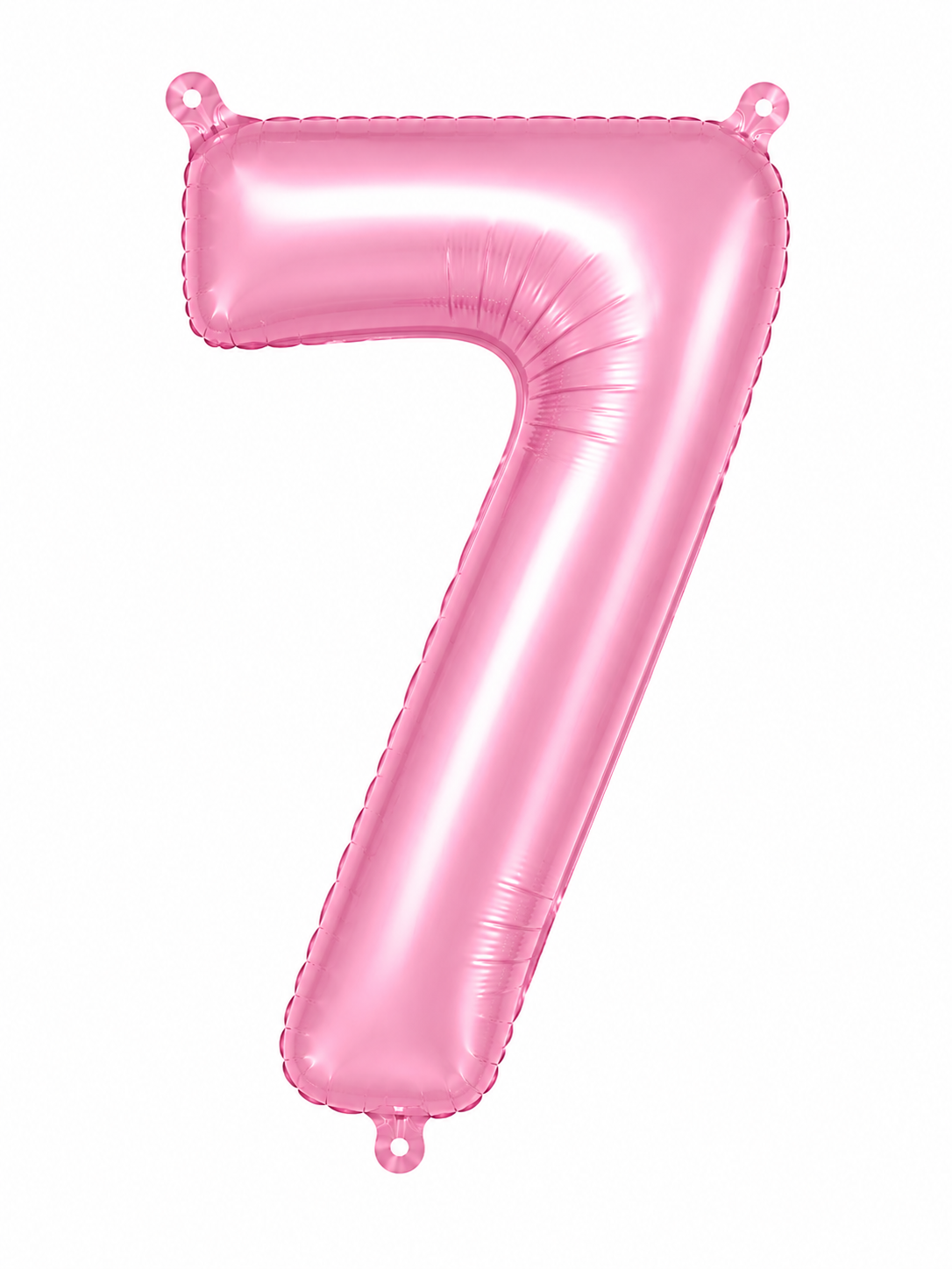 NUMERO DE GLOBO 7 ROSADO 32"