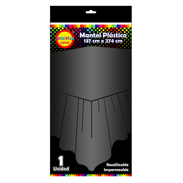 Mantel Reutilizable Plateado X 1 Und