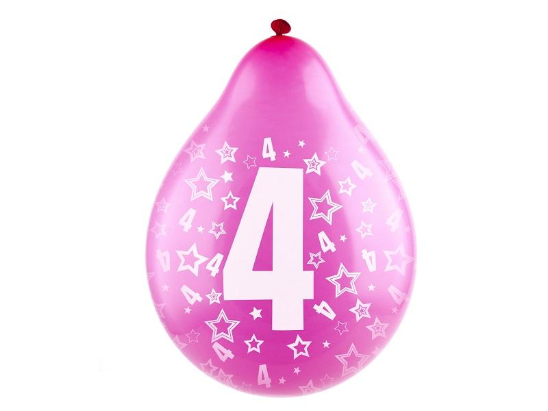 Globo #12Liso Full Num 4 6 Unidades - Argos - Carnaval Online