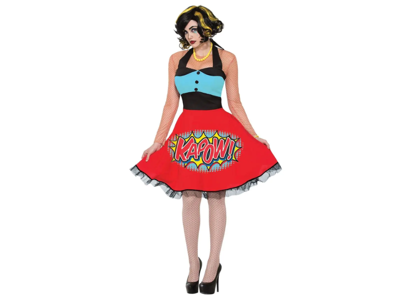 Disfraz Pop Art Mujer