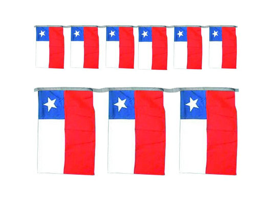 Guirnalda Bandera Chile 3 Metros