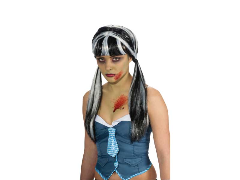 Peluca Zombie School Girl Wig
