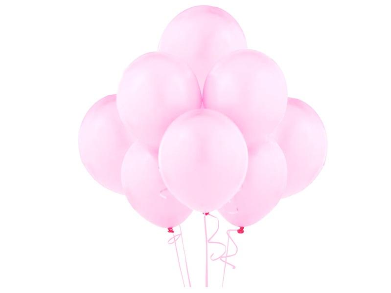 Globo 12 Pastel Rosado X 12 Und