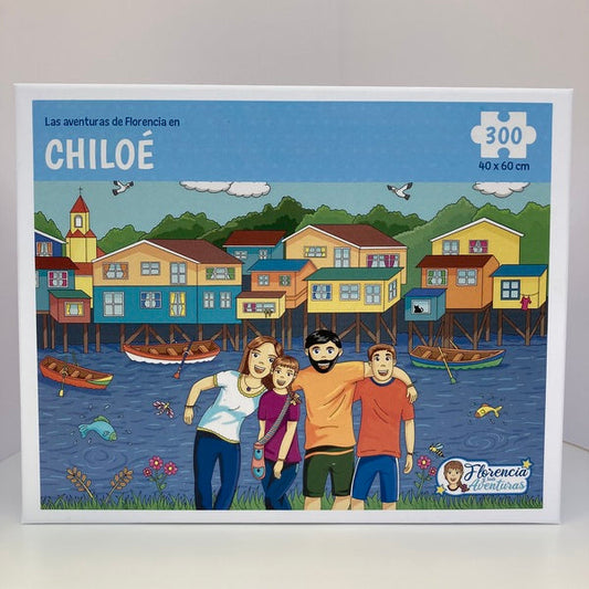 Puzzle Las Aventuras De Florencia En Chiloe 300 Piezas